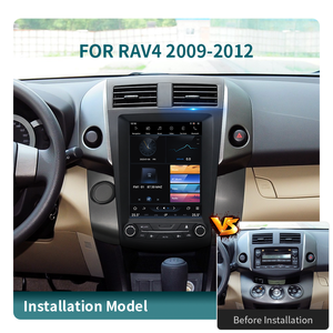 TOYOTA Fortuner Hilux RAV4CarPlayAndroidオートラジオステレオマルチメディアプレーヤー用Android12垂直スクリーンカーGPSナビゲーション - Product Image 5