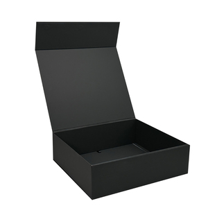 Tùy Chỉnh Thiết Kế Các Tông Màu Đen Từ Hộp Quà Tặng Với Nam Châm Hộp Cho Gói Quà Tặng Có Thể Gập Lại Quà Tặng Từ Hộp - Product Image 1