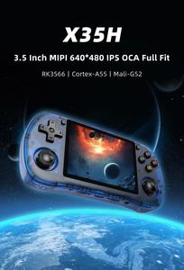 Powkiddy NEW X35H Portable Retro Hall Sensor Joystick Handheld <strong>Game</strong> Console 3.5&quot; IPS Screen <strong>640x480</strong> RK3566 Linux System - Product Image 3