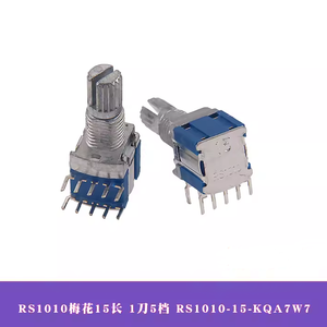 สวิตช์คลื่นสวิตช์ RS1010 5-PIN 1-Knife 2/3/4/5/6-Speed 10-PIN 2-มีด2/3/4สปีดสวิตช์โรตารี่ปิดผนึก - Product Image 4