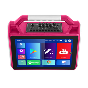 Hot Sale 4 Inch Android 12.0 Smart Karaoke System Machine Professional WiFi Wireless Touch Screen Karaoke Bluetooth Speaker - Product Image 4