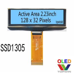 Hochwertiges kleines 2,23-Zoll-OLED-Display mit paralleler I2C-SPI-Schnittstelle ssd1305, geeignet für elektronische Instrumente usw. - Product Image 4