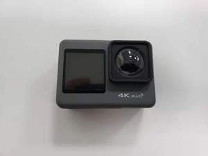 4K 60fps高清运动摄像机内置麦克风120MP无线摄像机，带屏幕防水外壳遥控器