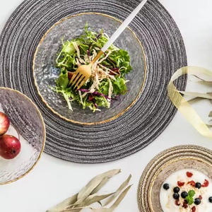 批发编织PP材料餐垫可定制彩色餐桌垫和餐桌垫 - Product Image 2