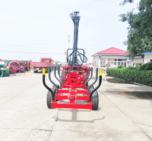 Self <strong>Loading</strong> Log Loader Trailer Log Grapple Trailer <strong>Machine</strong> - Product Image 6
