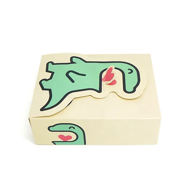 Scatole dolci design dinosauro unico su misura per le piccole imprese
