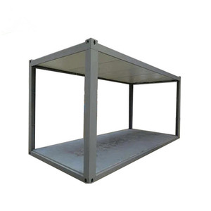Estructura de construcción de casa prefabricada modular, producto al por mayor, marco de contenedor de envío de 20 pies - Product Image 1