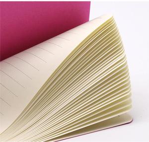 Cuaderno de diario de colores coloridos personalizado de fábrica A5 A6 30 páginas encuadernación de costura Simple varios colores cuaderno de tapa suave - Product Image 5