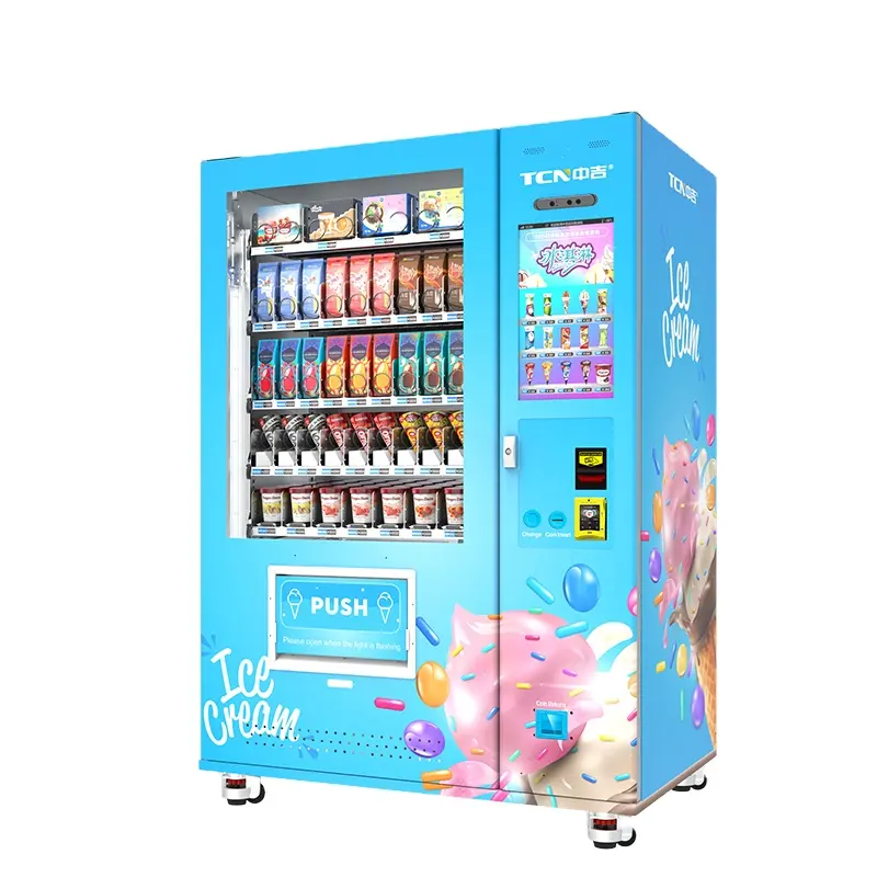 Distributeur automatique TCN cipo Surgelato, distributeur automatique d'aliments surgelés à vendre