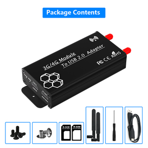MINI PCI-E เป็น USB 2.0 (Type C) อะแดปเตอร์พร้อมช่องเสียบซิมการ์ดและอินเทอร์เฟซจ่ายไฟเสริมสำหรับโมดูล WWAN/LTE - Product Image 6
