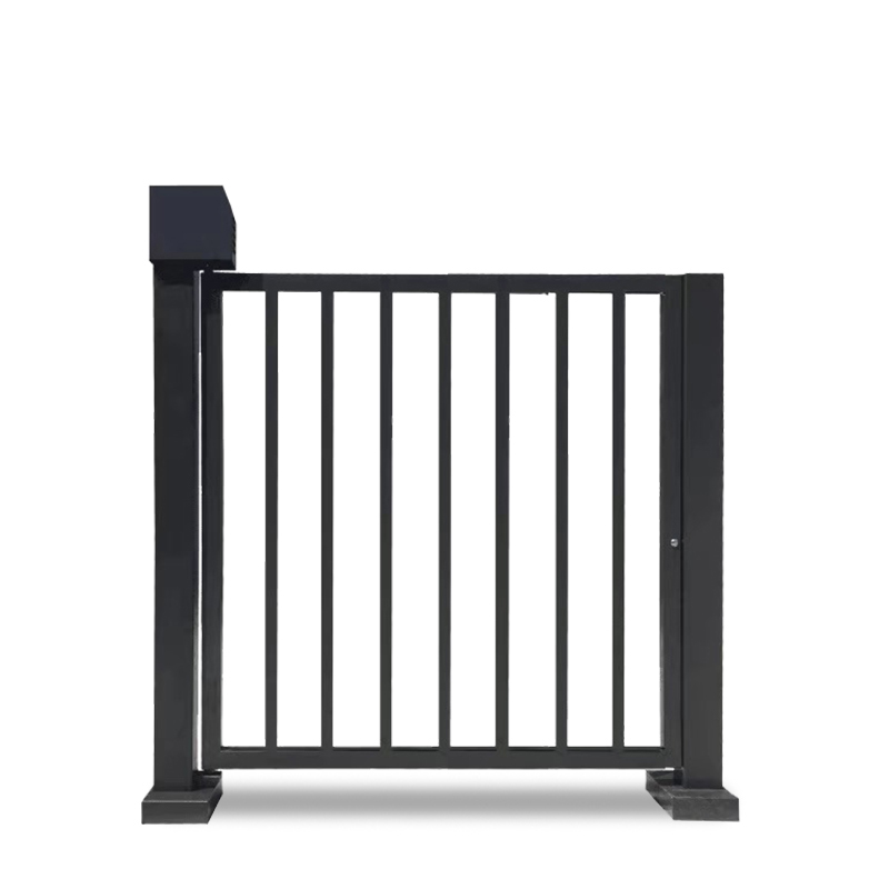Simple Design Aluminum Alloy Electric Retractable Slide Security Entrance Gate