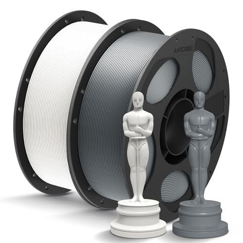 2*1kg Pla Whitetexture Grey