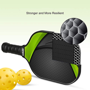 מקצועי חלת דבש קלה גרפיט פחמן pickleball ההנעה מחבט סט של 2 Pickleball מחבט 4 Pickleball כדורי Padle