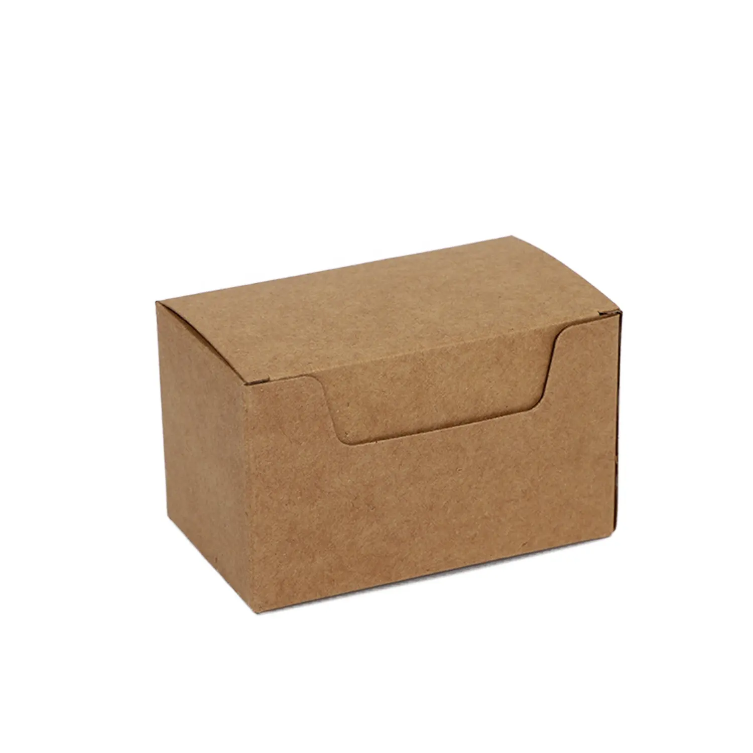 Прямая оптовая продажа 9,3x5,7x4 см ручная работа черная коробка с пряжкой Нижняя коробка для ювелирных изделий чайный торт Крафт Бумажная упаковочная коробка