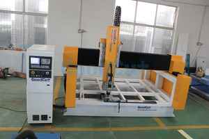 Cortador de espuma 3d CNC de 3 ejes y 4 ejes, máquina de producción de puerta, enrutador de madera de Mdf para modelado de poliestireno eps - Product Image 6