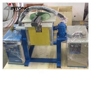Prix usine 25KW 5KG De Ferraille En Acier et En Acier À <span class=keywords><strong>Induction</strong></span> Four De Fusion