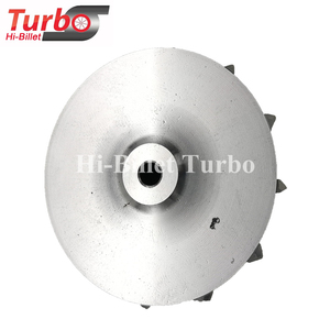 ビレットコンプレッサーホイール部品GT2260S GT22 HX40-7660 HX40-7664 TB25TBP4合金ホイール - Product Image 5