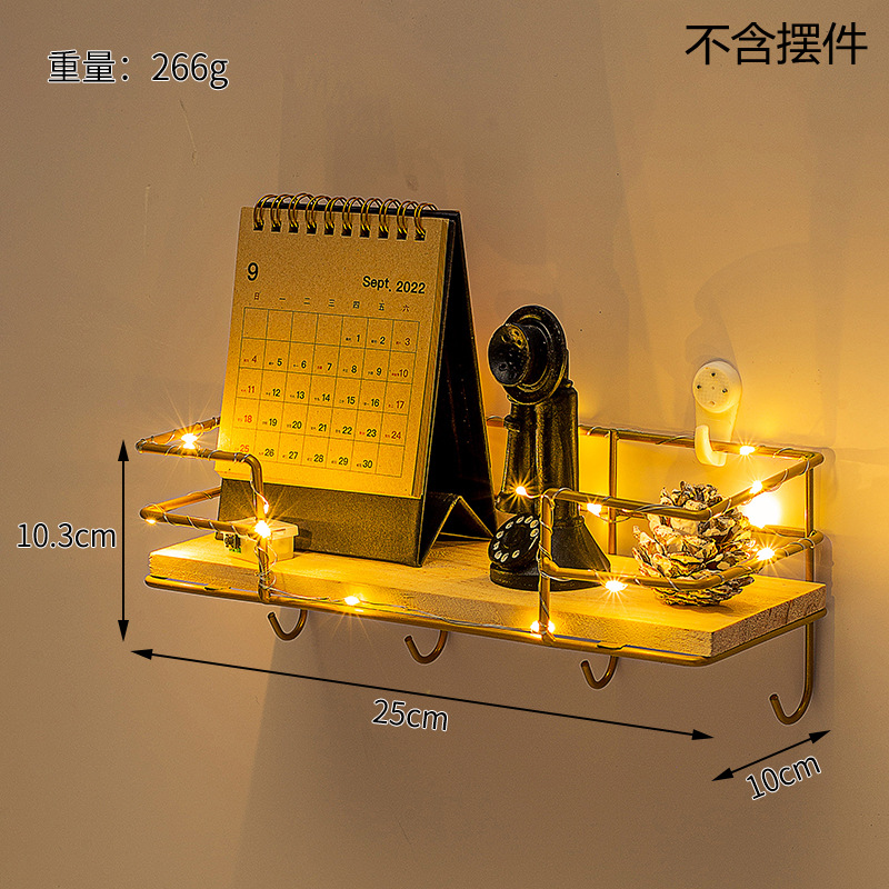 Gold-with 4 hooks