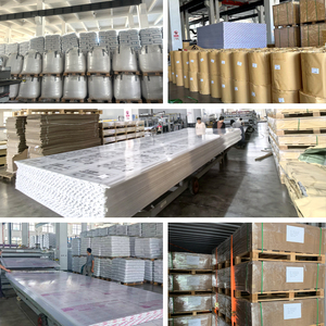 Fabrika doğrudan 4X8 kırılmaz ışık iletim hızı ve kanal tavan için dayanıklı polikarbonat katı levha - Product Image 5