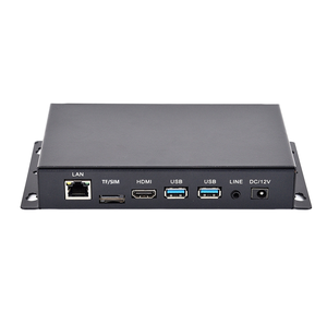 Mini PC industrial de cuatro núcleos GDDR4 Computadora de borde industrial de diseño resistente sin ventilador para visión artificial y control de automatización - Product Image 3