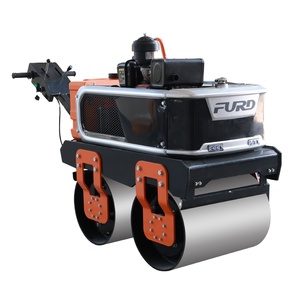 Hiệu suất tuyệt vời đôi trống mini đi bộ phía sau rung đường lăn - Product Image 1