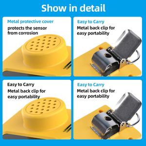 Portable Combustible Gas Detector Sensitive Diffusion LPG Alarm / <strong>LEL</strong> / Natural / <strong>Methane</strong> Gas Detecting - Product Image 4