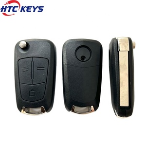 Car <strong>Key</strong> Cover 3 Button Smart <strong>Flip</strong> Shell case Blank for O-pel - Product Image 6