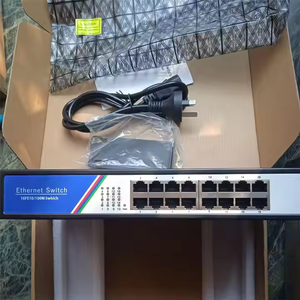 Commutatore di rete da 1000M con Switch Gigabit a 16 porte personalizzato in fabbrica per uso domestico e aziendale con funzione SNMP Stock!