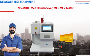 触摸屏塑料颗粒熔体流动分度器塑料MVR MFR熔体流动速率指数测试仪