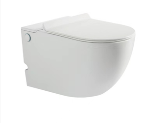 Medyag <span class=keywords><strong>WC</strong></span> Tankless Sem Cisterna Pulsado Sanitas com Bateria que economiza espaço Sanitas de Cerâmica
