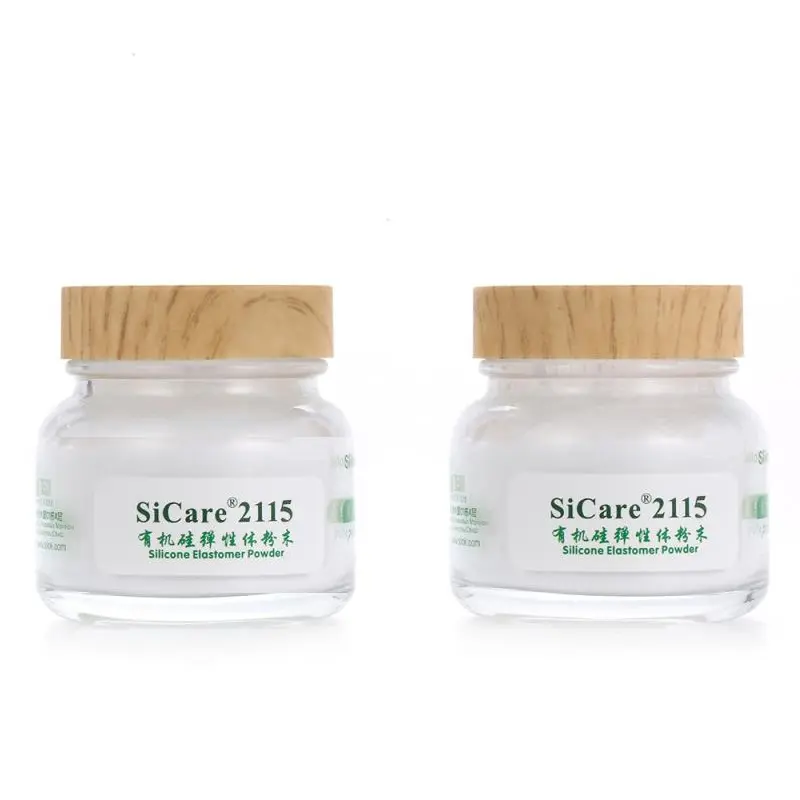 SiCare2115สำหรับ Powdercake ของเหลวมูลนิธิไนลอนเนียนน้ำทนซิลิโคนอีลาสโตเมอร์ผง