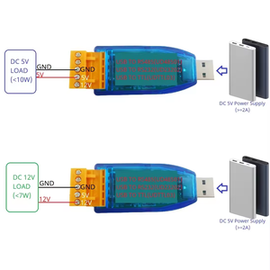 UD23202 UDTTL03 12V 5V VCC salida USB a RS485 RS232 TTL convertidor UART PC COM Módulo de puerto serie - Product Image 3