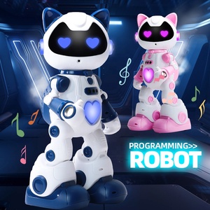 Robot inteligente de Control remoto con detección de gestos, juguete educativo inteligente AI, Robot de programación de pulverización deslizante para caminar con luz LED - Product Image 2