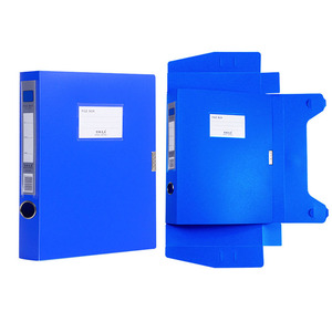 工厂彩色A4文具收纳器PP办公塑料文件耐用扩展文件夹箱 - Product Image 4