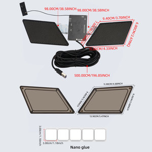 12V App-gesteuertes blinkendes Dämon Programmier bares LED-Display für Autos Eagle Devil Eyes Animierte Augen Neuer Zustand - Product Image 6
