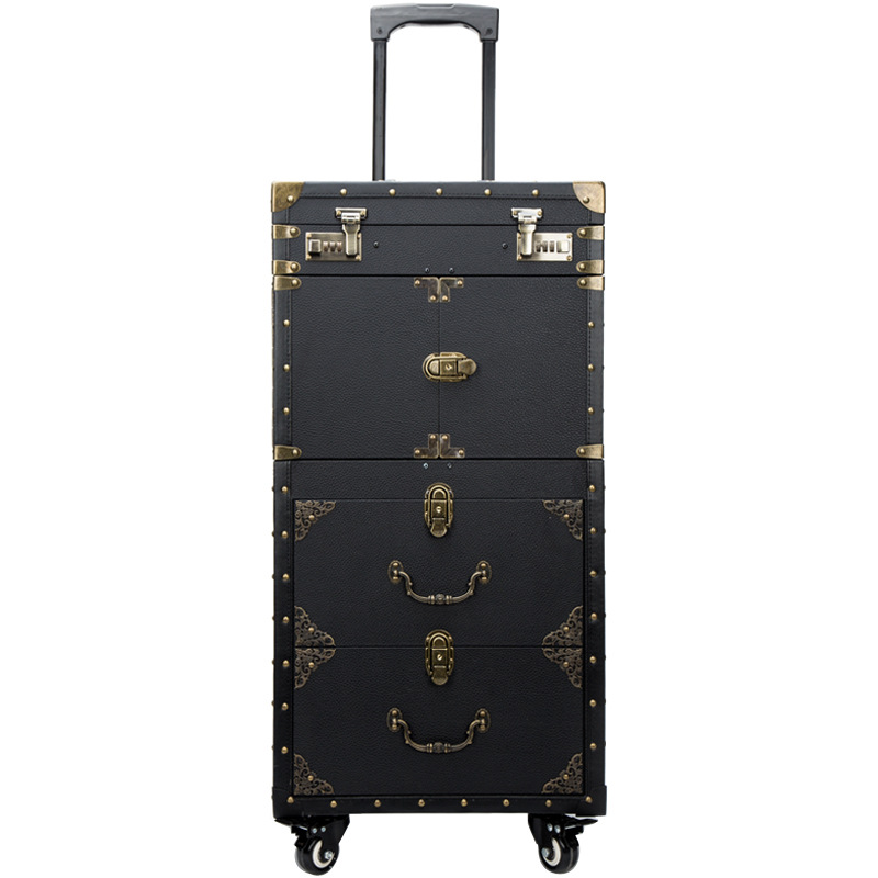 Noir - Grande capacité - Cuir - Individuel