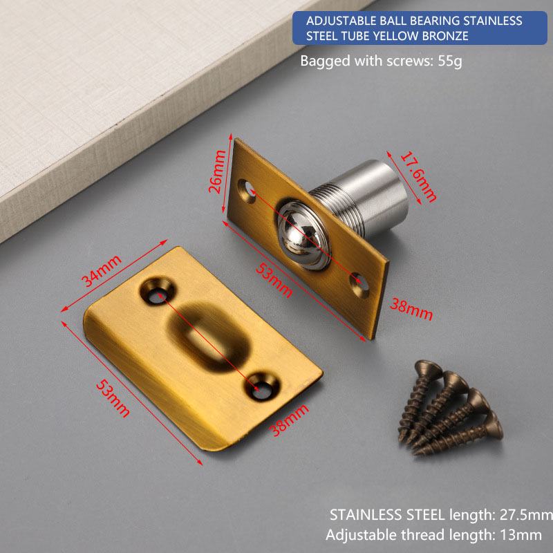 Tube SS réglable Bronze jaune