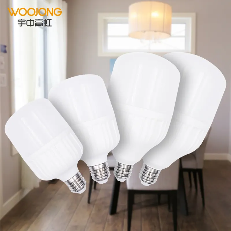 Woojong T70 15W 17W الأبيض رخيصة نوعية جيدة حار بيع 15-17W e27 b22 led لمبة 9w لمبة الضوء مع محس حركة