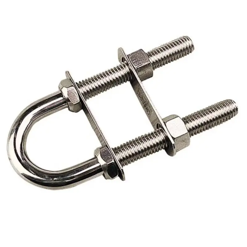 Customized Marine 316/304 Stainless Steel U-bolt Yacht Rigging Hardware For Boat