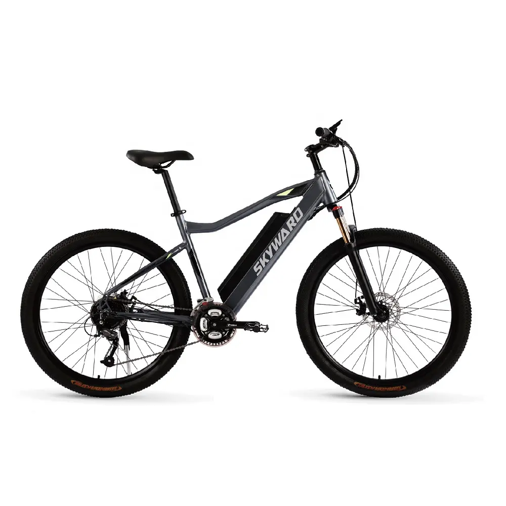 29 inç SHIMANO 36V 10.4AH lityum iyon batarya 250W Motor E bisiklet elektrikli dağ bisikleti