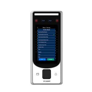 Sistema biométrico de control de acceso de reconocimiento facial 3D, dispositivo de asistencia y tiempo de Palma, escaneo QR de huellas dactilares, reloj de tiempo para empleados - Product Image 3