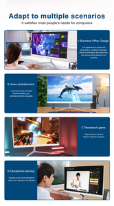 Display LCD per Computer Desktop SSD da 24 pollici All-In-One per il lavoro d'ufficio
