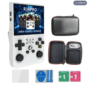 Wholesale Arkos 2.0 R36S 3.5 Inch Retro Handheld Game Console R36S Open Source Linux 64GB PSP Handheld Pocket Video Games Player