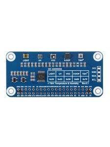 Waveshare Raspberry Pi 4 Placa de expansión de sensor ambiental Luz visible/Medio ambiente/UV rojo/Detección de gas, etc.