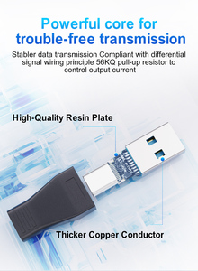 ULT-unite畅销书C型到USB 3.0适配器适配器USB C母到USB公适配器