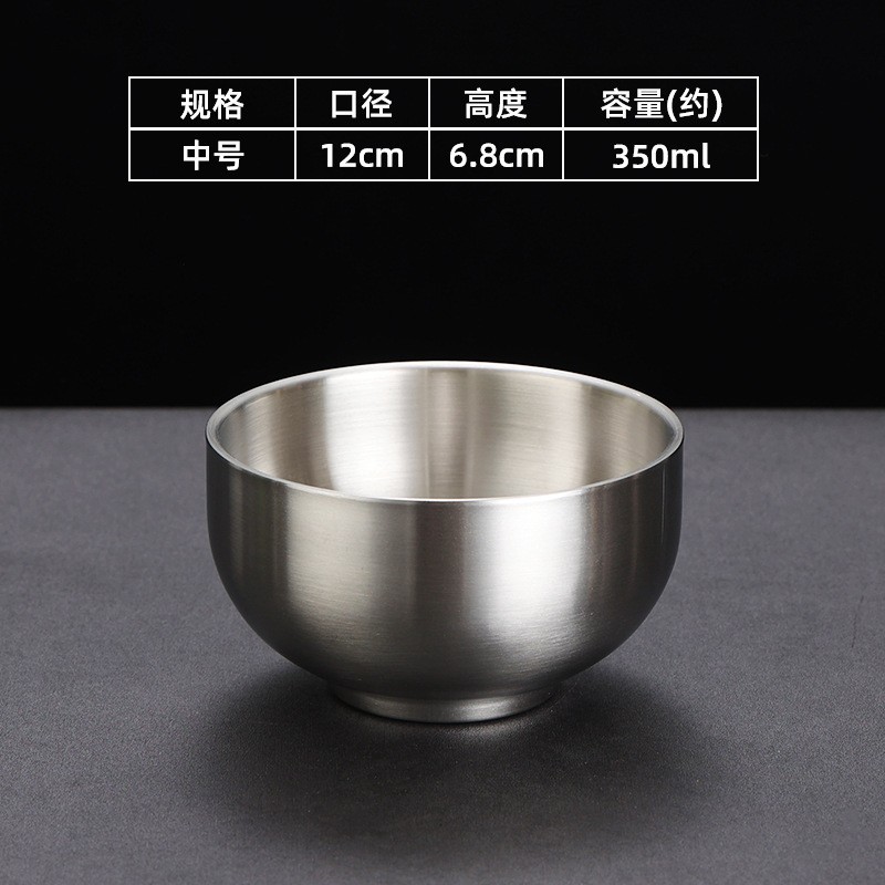 12cm stemmed bowl (silver)