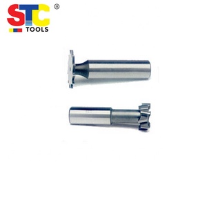 HSSカーバイドT型フライス加工アルミニウム銅プロファイル溝入れTスロットカッター - Product Image 6