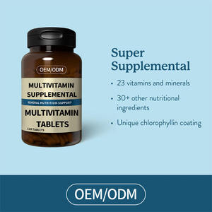 Oem/odm อาหารเสริมวิตามินรวมแร่ธาตุเม็ดสำหรับมนุษย์ให้พลังงานเพิ่มระบบภูมิคุ้มกันวิตามินรวมเม็ด - Product Image 6