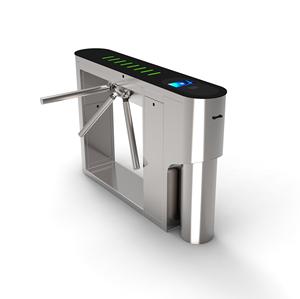 Oscillazione automatica impronta digitale/codice Qr controllo di accesso treppiede di sicurezza cancello tornello in acciaio inox treppiede barriera cancello - Product Image 3