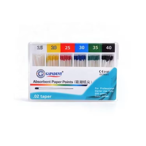 Sản phẩm nha khoa <span class=keywords><strong>gutta</strong></span> <span class=keywords><strong>percha</strong></span> điểm phòng khám Vật liệu làm đầy dùng một lần điểm giấy thấm cho trị liệu kênh gốc - Product Image 3